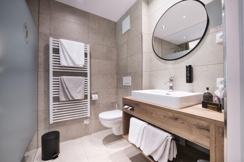 A Double Room at Hotel St. Anton - Sankt Anton am Arlberg, Austria