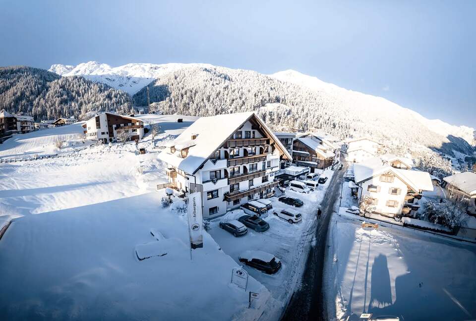 A Double Room at Hotel St. Anton - Sankt Anton am Arlberg, Austria