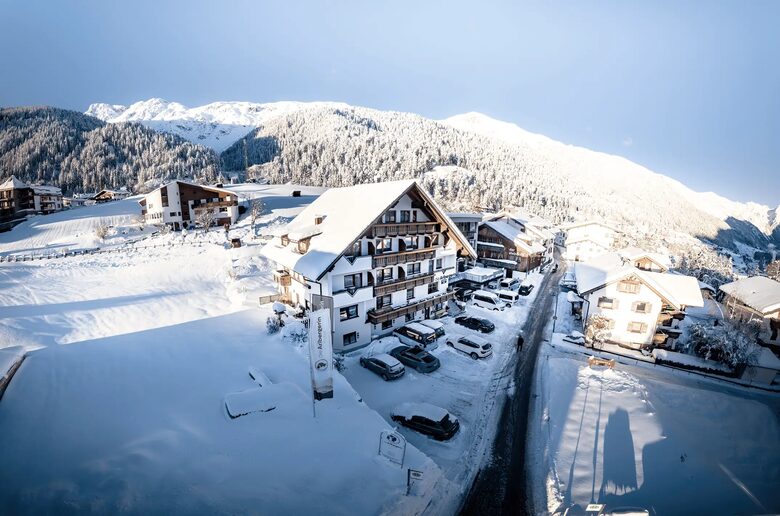 A Double Room at Hotel St. Anton - Sankt Anton am Arlberg, Austria