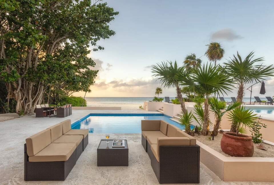 A Private Beachfront Sanctuary on Cozumel’s Northern Coast - Cozumel, Mexico