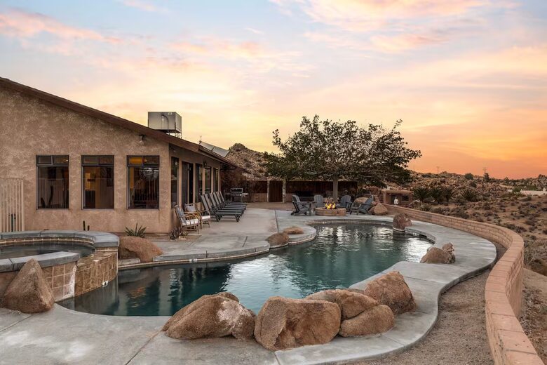 Retro Desert Hideaway on 2.5 Acres Near Joshua Tree - Yucca Valley, California