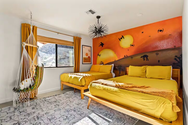 Retro Desert Hideaway on 2.5 Acres Near Joshua Tree - Yucca Valley, California