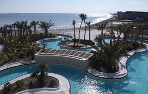 Diamond Beach Resort Retreat with Gulf Views & Lazy River - Galveston, Texas