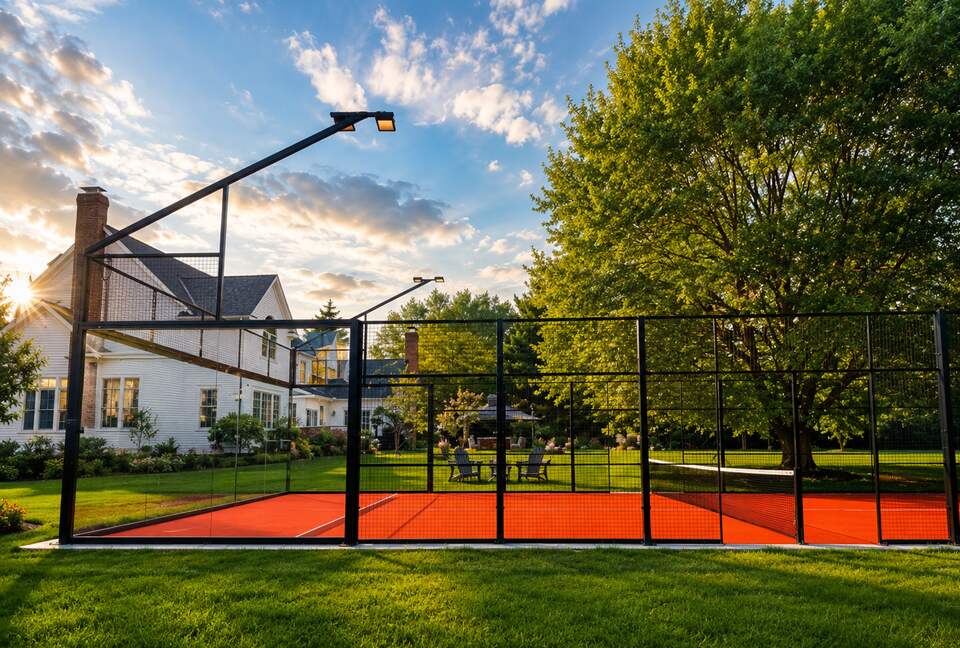 July 2026: Luxury Connecticut Estate with Private Padel Court & Pool - Wilton, Connecticut