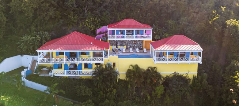 Vibrant Caribbean Retreat with Breathtaking Ocean Views - Tortola, Virgin Islands, British