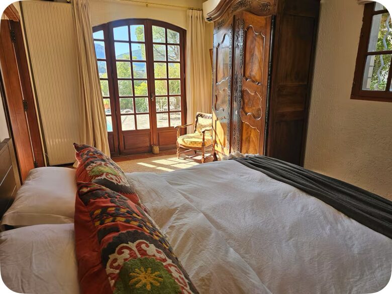 Pool level King bedroom