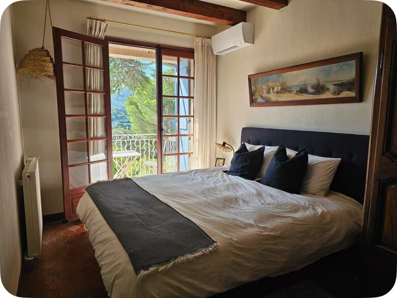 Upstairs west King bedroom