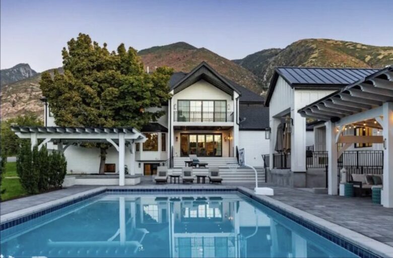 Luxury Mountain Estate with Pool & Home Theater - Draper, Utah