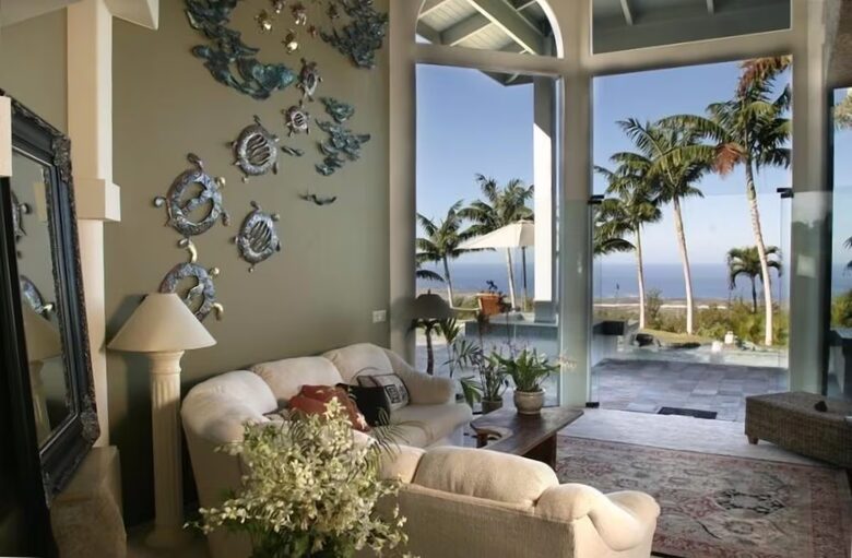 Big Island Retreat with Panoramic Pacific Views & Sauna - Kailua Kona, Hawaii