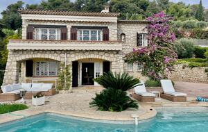 Villa Meribella with Sea and Village Views - La Colle-sur-Loup, France