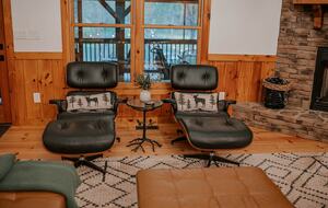 Ellijay Mountain Retreat with Flat Riverfront Backyard - Ellijay, Georgia
