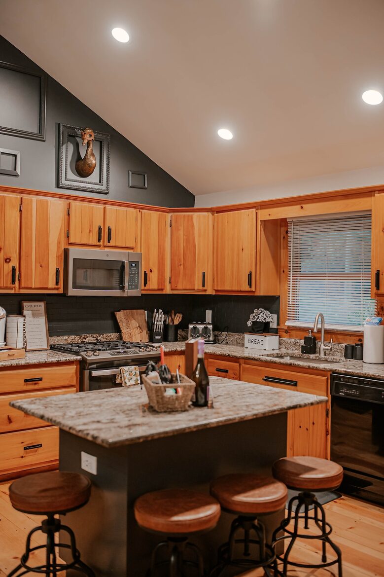 Ellijay Mountain Retreat with Flat Riverfront Backyard - Ellijay, Georgia