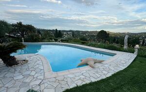 Villa Meribella with Sea and Village Views - La Colle-sur-Loup, France