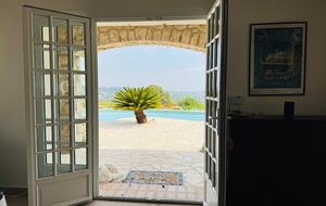 Villa Meribella with Sea and Village Views - La Colle-sur-Loup, France