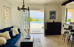 Villa Meribella with Sea and Village Views - La Colle-sur-Loup, France
