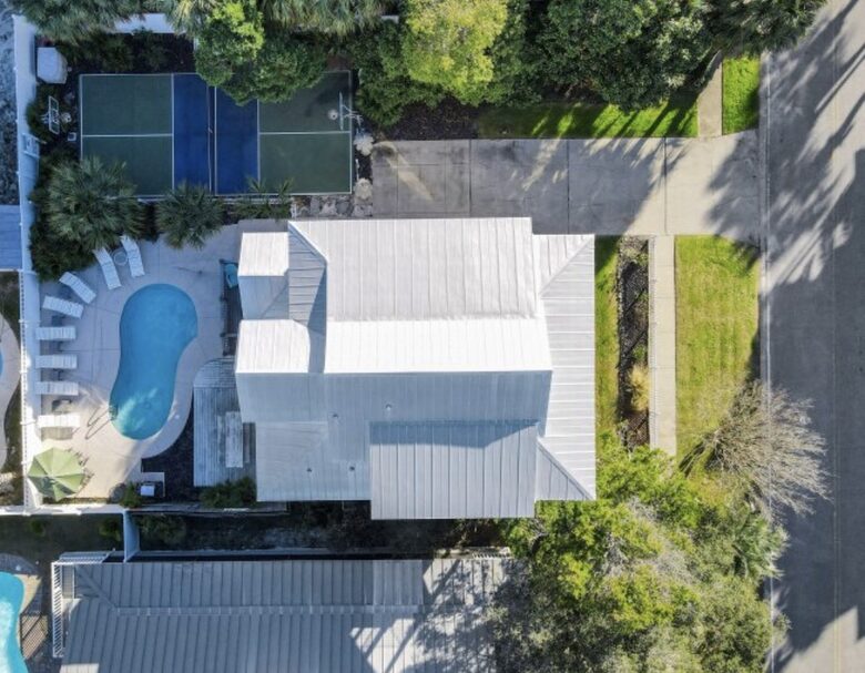 Destin Gulf View Retreat with Private Court - Destin, Florida