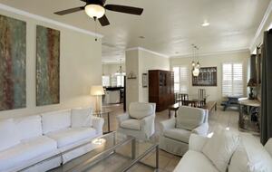Destin Gulf View Retreat with Private Court - Destin, Florida