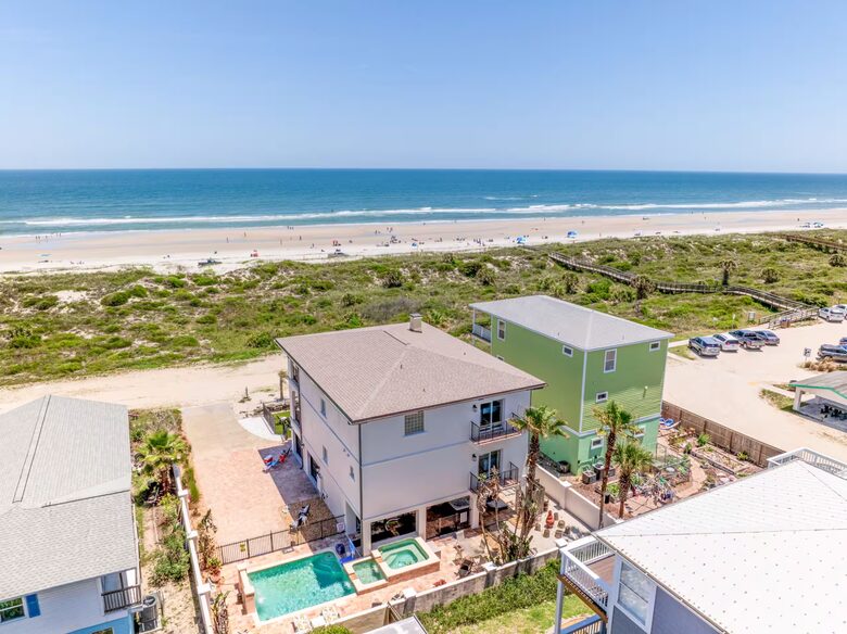 Beachfront St. Augustine Retreat with Pool & Mini Putt - St. Augustine, Florida