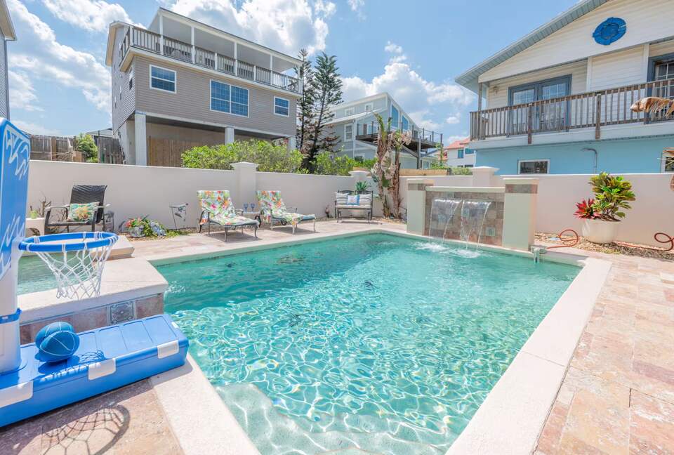 Beachfront St. Augustine Retreat with Pool & Mini Putt - St. Augustine, Florida