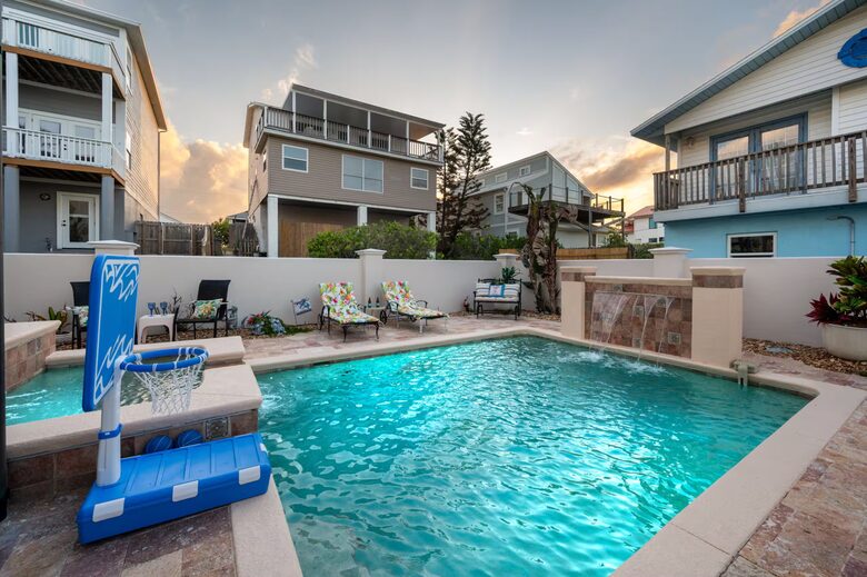 Beachfront St. Augustine Retreat with Pool & Mini Putt - St. Augustine, Florida