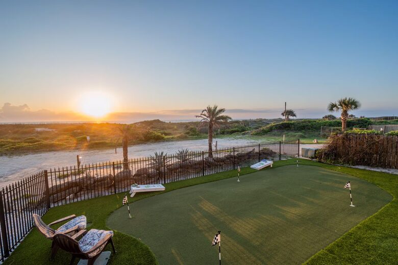 Beachfront St. Augustine Retreat with Pool & Mini Putt - St. Augustine, Florida