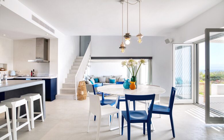 Contemporary Cycladic Elegance by the Sea - Paros, Greece