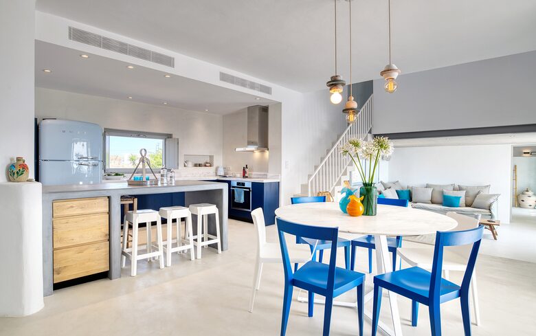 Contemporary Cycladic Elegance by the Sea - Paros, Greece