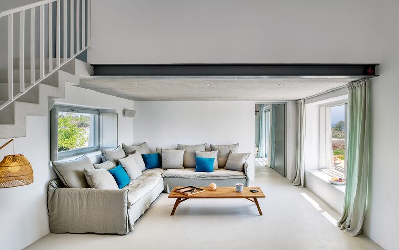 Contemporary Cycladic Elegance by the Sea - Paros, Greece