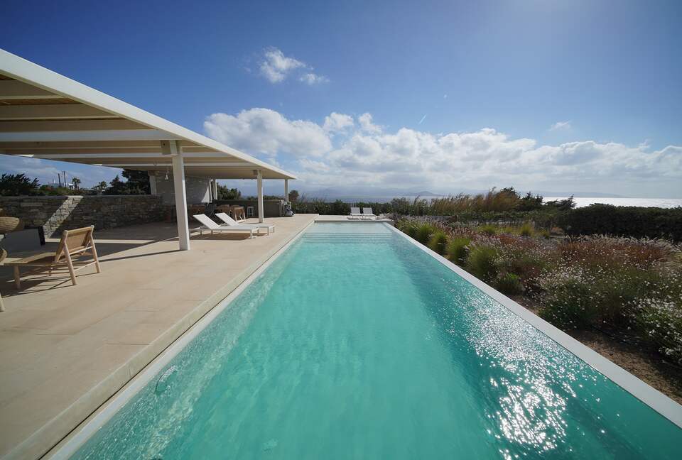 Contemporary Cycladic Elegance by the Sea - Paros, Greece
