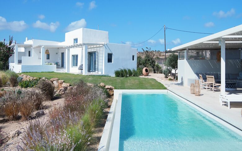 Contemporary Cycladic Elegance by the Sea - Paros, Greece