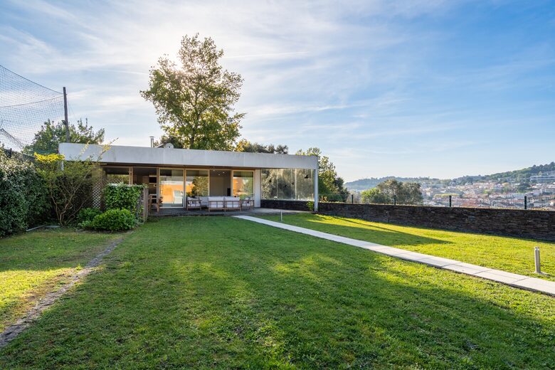 Contemporary Hillside Residence with Indoor Pool - Braga, Portugal