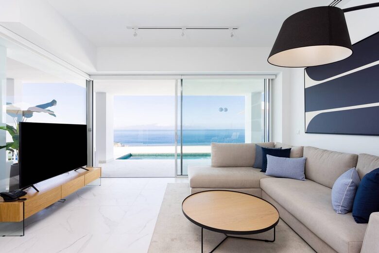 Elegant Two Bedroom Retreat with Sea Views in Los Gigantes - Santiago del Teide, Tenerife, Spain