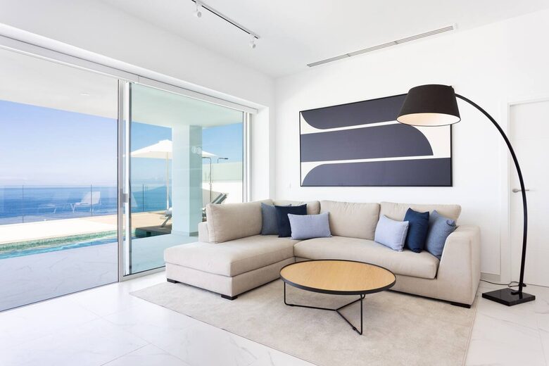 Elegant Two Bedroom Retreat with Sea Views in Los Gigantes - Santiago del Teide, Tenerife, Spain