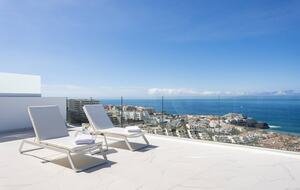 Elegant Two Bedroom Retreat with Sea Views in Los Gigantes - Santiago del Teide, Tenerife, Spain