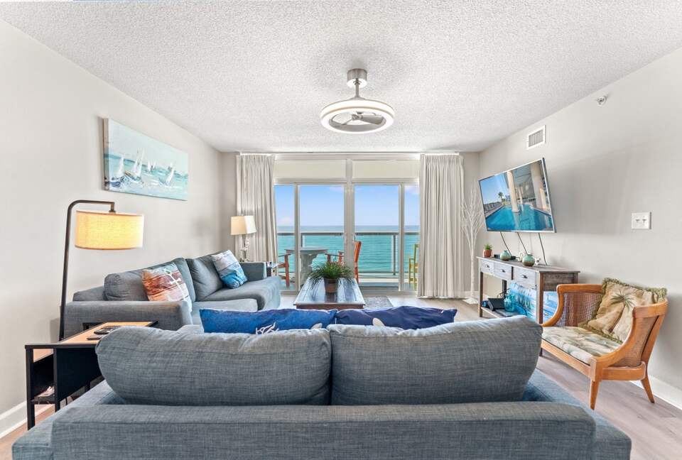 Ocean Front North Myrtle Beach Retreat with Resort Amenities - North Myrtle Beach, South Carolina