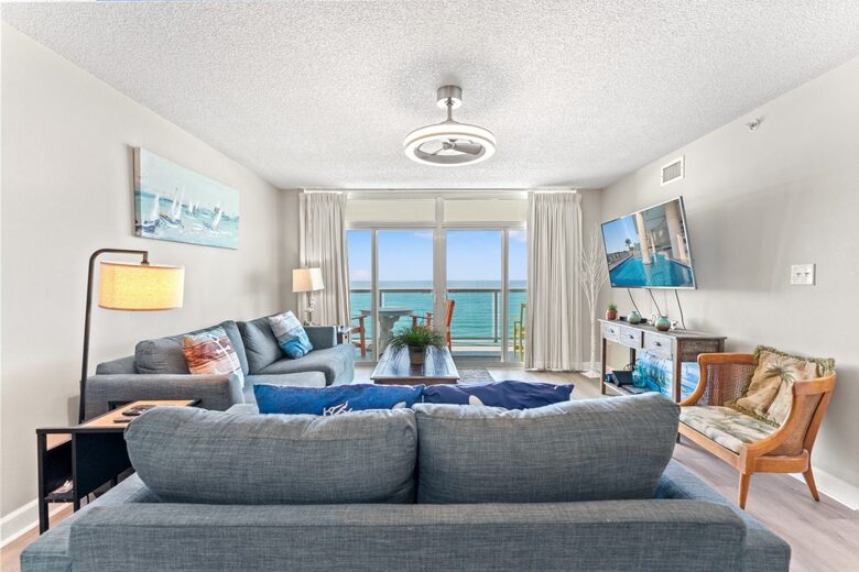Ocean Front North Myrtle Beach Retreat with Resort Amenities - North Myrtle Beach, South Carolina