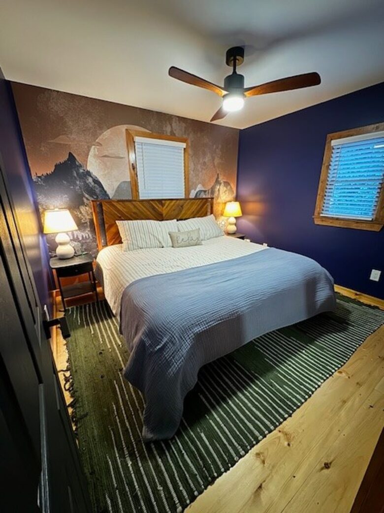 Ellijay Mountain Retreat with Flat Riverfront Backyard - Ellijay, Georgia