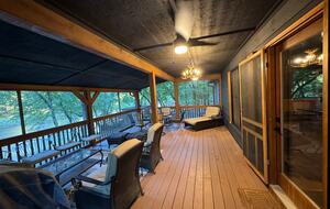 Ellijay Mountain Retreat with Flat Riverfront Backyard - Ellijay, Georgia