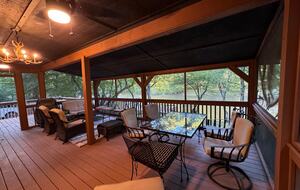 Ellijay Mountain Retreat with Flat Riverfront Backyard - Ellijay, Georgia