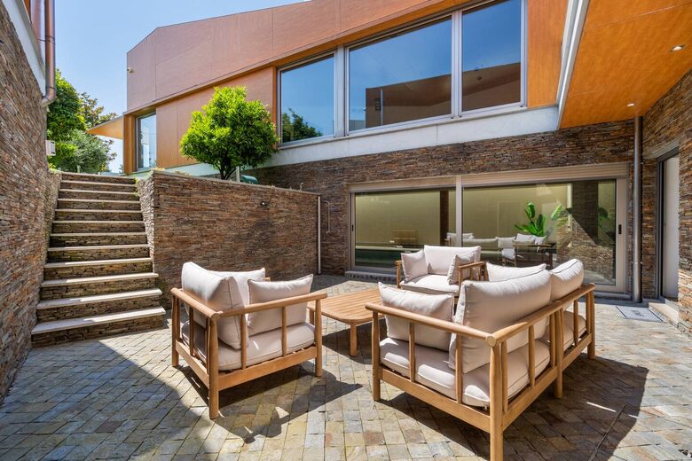 Contemporary Hillside Residence with Indoor Pool - Braga, Portugal