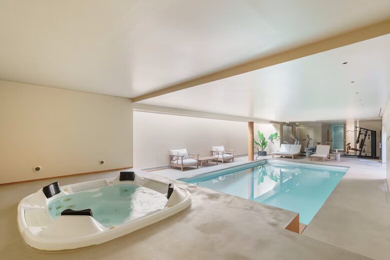Contemporary Hillside Residence with Indoor Pool - Braga, Portugal