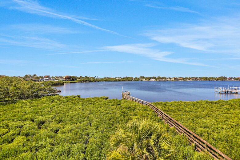 Driftwood Dreams Waterfront Retreat with Pool and Game Room - Palm Harbor, Florida