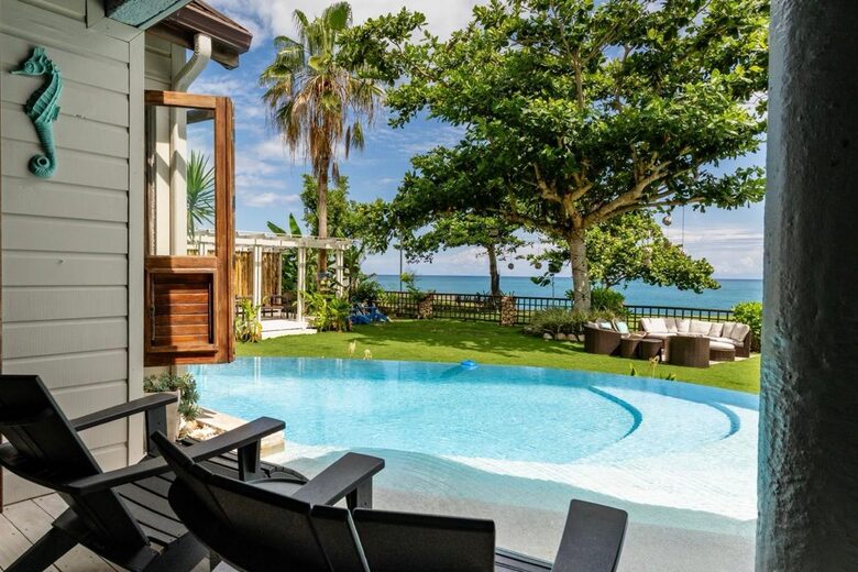 Luxurious Ocean Front Villa - Brown Shuggah (Ocho Rios) - Llandovery Estate, Jamaica