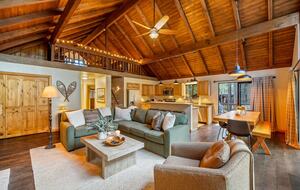Chalet de golf en Pinetop Lakes con terraza con hoguera - Pinetop, Arizona