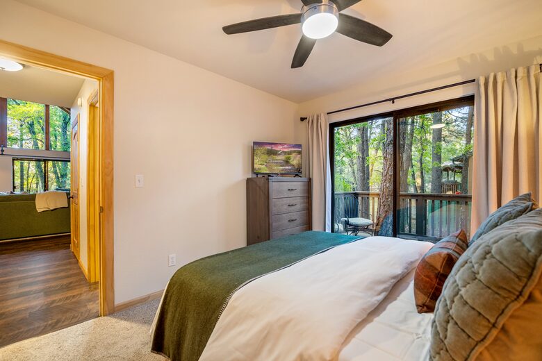 Pinetop Lakes Golf Chalet with Firepit Deck - Pinetop, Arizona