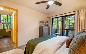 Chalet de golf en Pinetop Lakes con terraza con hoguera - Pinetop, Arizona