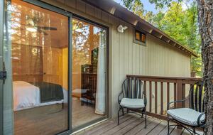 Chalet de golf en Pinetop Lakes con terraza con hoguera - Pinetop, Arizona