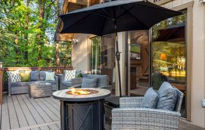 Chalet de golf en Pinetop Lakes con terraza con hoguera - Pinetop, Arizona