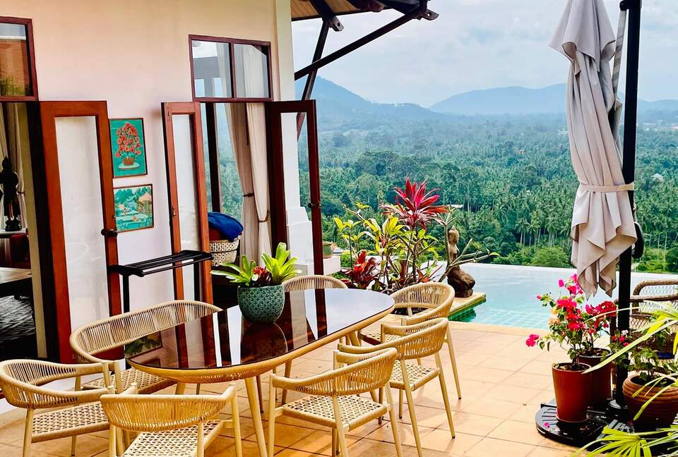 Artful Sea-View Villa at Shambala Estate - Ko Samui, Thailand