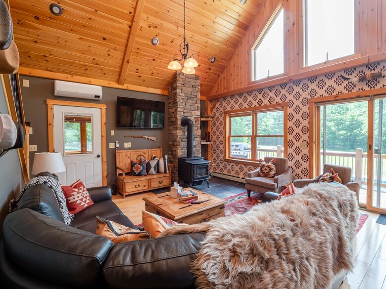 Year-Round Sunday River Escape with Pool & Mountain Views - Newry, Maine